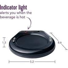 Mr. Coffee MWBLK Calentador de Taza - Negro - - Ver 10