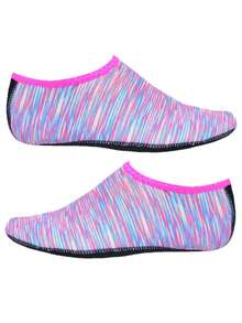 1 Pair Seaside Beach Shoes Men Women Summer Diving Shoes Quick Dry Non-Slip Barefoot Protector Shoes Swimming Surfing Socks (Note That The Sole Of This Product Is Thin, Please Purchase With Caution), Beach Essentials, Beach Accessories, Pool Float - Multicolor - View 15