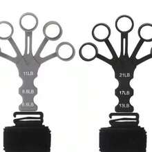 Adjustable Non-Slip Finger Exerciser, 5-Finger Grip Design Portable Grip Strengthener, Suitable For Basketball Training Gym Accessories - Multicolor - View 13