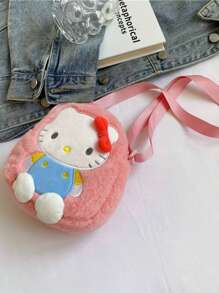 Sanrio 1 pezzo Borsa a mano carina Sanrio Hello Kitty, Kuromi, My Melody, Cinnamoroll, accessori decorativi borsa per animali anime, borsa porta oggetti regalo