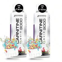 Cutler Nutrition Liquid L-Carnitine Supplement With Acetyl L-Carnitine & L-Carnitine Tartrate Forms - Pre Workout Formula For Optimal Absorption, Energy & Muscle Support - Sour Gummy Worm - View 1