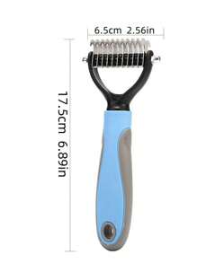 Pet Detangling Brush, Cat Dog Hair Thinning Trimmer, Deshedding Tool, Specialized Grooming Brush For Cats And Dogs, Suitable For Golden Retriever, Poodle, Anti-, Deshedding, High Quality Grooming Tool