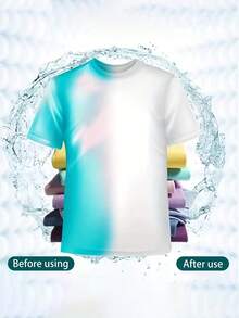 240Pcs Laundry Color Absorbing Paper Anti-Dyeing Laundry Tablets For Washing Machine Clean Clothes Color Catcher Sheets - Multicolor - View 5
