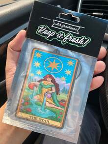 塔罗牌‘太阳’设计，汽车空气清新剂汽车香薰车内后视镜挂饰，汽车内饰装饰挂件，衣柜香薰 - THE SUN - 查看 10