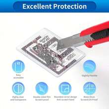 100pcs Hard Plastic Card Protector, Baseball Card Protector, Transparent Card Holder, Small Card Cover, Mclovin, Photo Card Collection Book, Kpop Card, Kpop, K-Pop, Photo Card Holder Back To School Season Hard Plastic Card Holder Top Loading Card, Baseball Card Protector Hard Plastic, Suitable For Baseball Cards, Game Cards, Trading Cards, Etc. (Inner Card Size 97*66mm)