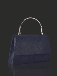 Elegante y encantador bolso de noche para mujer, bolso de hombro exquisito y lujoso con un juego de collar, pulsera y pendientes decorados con diamantes de imitación brillantes, bolso de hombro elegante para chicas de fiesta, damas, novias, perfecto para fiestas, bodas, bailes de graduación, cenas/banquetes.