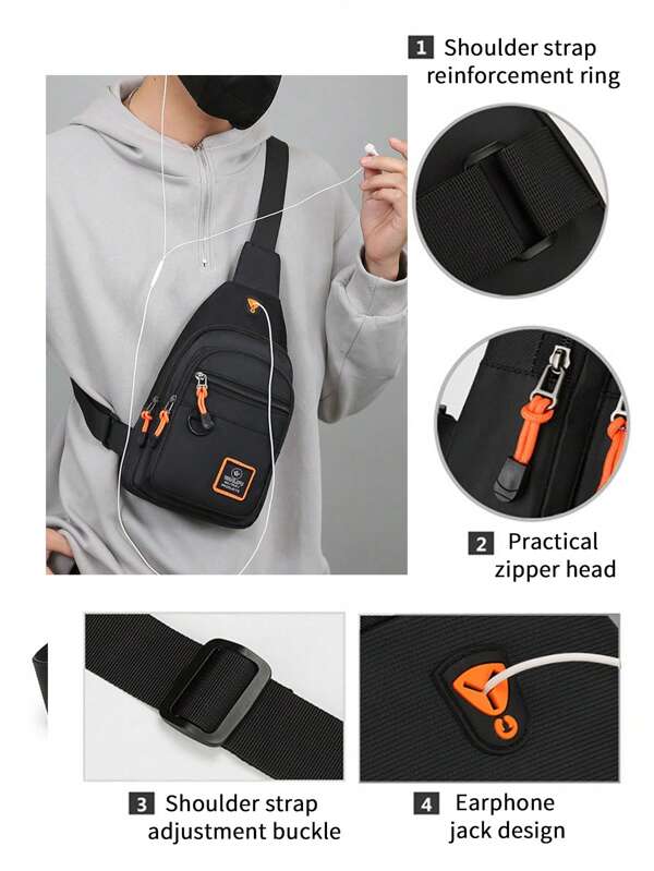 Nueva bolsa de hombro, mochila para exteriores, riñonera para ciclismo, bolso bandolera deportivo y de ocio, bolso para teléfono móvil