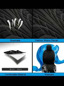 1 chiếc đệm bọc ghế ô tô thông dụng cho bốn mùa - Nhiều màu - Xem 8