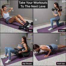 1 pièce Ceinture d'entraînement pour élévations de hanches noire avec bande de résistance des hanches, coussin de hanche pour pont fessier et exercices des fesses, pour haltères et kettlebell, exercices avec step et squat arrière - accessoires de gym noirs