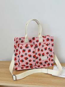 New Fashionable Casual Tote Handbag,Large Capacity And Versatile Design