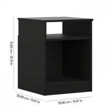 Room Decor  Home Decor  Open Shelf Nightstand, Set Of 2, White