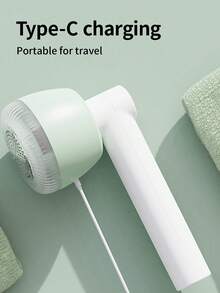 HYUNDAI Electric Lint Remover With Lint Roller, Fabric Shaver And Defuzzer, Fuzz Remover, Portable Fabric Trimmer, Suitable For Clothes, Bedding, Furniture, Carpets, Sofas, Cleaning Supplies, Cleaning Tools