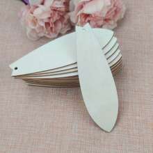 15/30pcs Small Surfboard Shape Wood Decor Boards, Laser Cut, Burned Wood, Handcraft, DIY Blank Wood Boards With Holes, Suitable For Home Decor, Friends And Family Gifts,Back To School,School Supplies