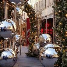 32/50/60 Inch Giant 4D Foil Balloons, Gold & Silver Colors, Multiple Size Options - 81.28cm, 127cm, 152.4cm - Vibrant Rainbow Design, Ideal For Weddings, Birthdays, Anniversaries And Parties, Outdoor Playtime Balloons | Vivid Balloons | Durable Balloons - Multicolor - View 3