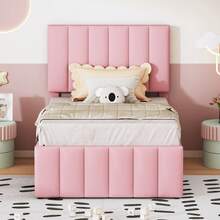 Kids Bed Frames, Headboards & Footboards - Pink - View 4