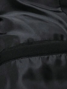 男士休闲加厚棉衣背心夹克，简约百搭宽松无袖外套，适合冬季和秋季 - 卡其色 - 查看 6