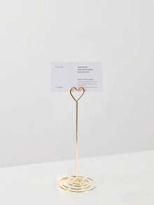 20/10/5 Stücke goldene Tischnummernhalter, Hochzeit Tisch Nummer Ständer, Essenplatzkarten Halter, Mittelstück Dekorationen Fotoclips, Weihnachten