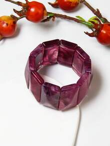 1pc Bohemian Style Colorful Elastic Bracelet, Gift For Women Suitable For Beach, Daily Casual, Party - Colorful Bracelets - View 29