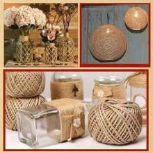 Ein Set aus natürlichen Primärfarb-Hanffaserseilen mit einer Breite von 0,2 cm/0,078 Zoll, geeignet für DIY Kunst und Handwerk, Geschenkverpackung, Verpackungsseile, Gartenbau, Hochzeitsdekoration in Vintage-Verpackung, kann auch für Ins-Fotowände, Umschlagverzierung, Handweberei, Straußverpackung verwendet werden, perfekt für Reisen, Geburtstag, Halloween, Weihnachten Pie und Heimdekoration Schulmaterial, Schulanfang