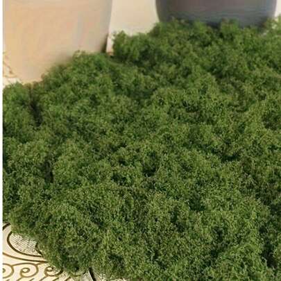 30/50/60/80/90/100/120/160/200/230/250g Artificial Moss Decoration - Realistic Greenery -Pack - Perfect For Micro Landscapes, Window Decor, And Design