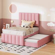 Kids Bed Frames, Headboards & Footboards - Pink - View 3