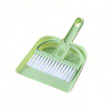 Mini Desktop Broom And Dustpan Set Handheld Pet Window Sill Keyboard Cleaning Plastic Small Shovel Durable Dustpan