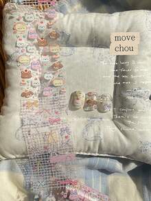 韩式手绘涂鸦美甲转印箔，拼贴碎花艺术贴花 - 彩色 - 查看 11