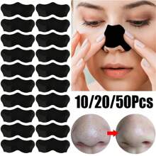 15/50Pcs Deep Cleansing Nose Stickers, Nose Spot Facial Stickers, Nose Mask, Nose Mask For Cleaning Acne Blackheads