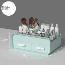 Desktop Makeup Organizer Cosmetic Storage Box Jewelry Nail Polish Drawer Organizer Container Lipstick Sorting Sundries Cases