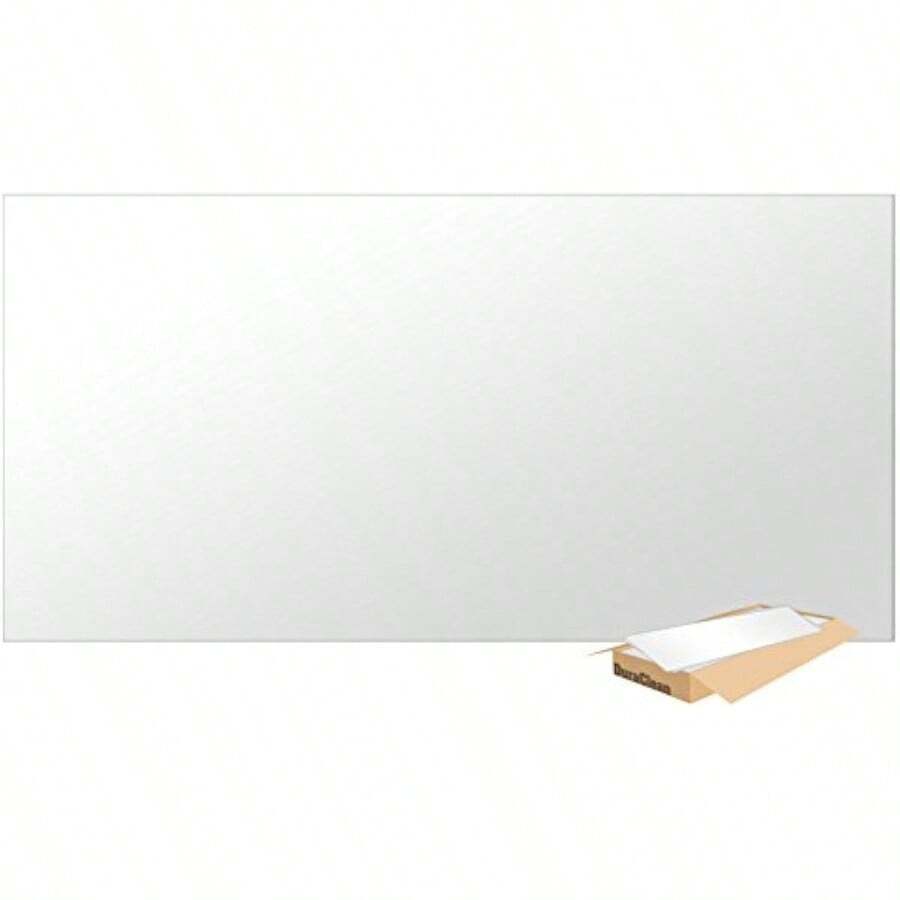 Duraclean Smooth White 2x4 Vinyl Ceiling Tile - Box Of 10 - Washable, Fire-Rated, Pvc - None - View 1