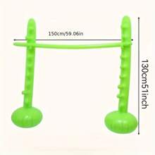 1pc-Portable Inflatable Adult Low Game Set - Durable Inflatable Low Stick, Suitable For Family Gatherings, Parties, Outdoor Interactive Activities And Beach Entertainment, Suitable For All Seasons