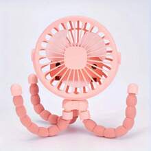Tragbarer Oktopus Ventilator. Kann aufgehängt oder als Handventilator aufgestellt werden. USB betrieben, dreistufige Einstellung, lange Akkulaufzeit, leicht und tragbar. Kann mit verschiedenen Stativhalterungen kombiniert werden, um unterschiedliche Looks zu schaffen. Geeignet für Büros, Outdoor-Reisen, Schreibtische, Kinderwagen, Handgeräte und andere Orte. Ein Muss für Sommerlager, Schulanfang, Camping, Wandern, Büro-Kühlung und kühle Sommerreisen.