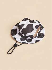 1pc High-Definition Digital Printed Pet Sun Hats, Adjustable Size Hats, Dog Sun Protection Hats, Teddy Dog Hats, Pet Supplies, Special Hats For Cats And Dogs, Multiple Colors Available