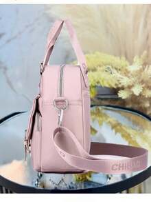 Women's Casual Single And Double Backpacks, New Versatile Shoulder Bags, Large-Capacity Student School Bags, New Multi-Functional Oxford Cloth Crossbody Bags, Versatile Single Shoulder Bags, Stylish Backpacks, Handbags - 紅色 - 查看 7