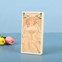 复古小笔记本 多功能笔记本 记事本 复古油画小笔记本 复古女神小笔记本 创意笔记本 可作为节日礼物和生日礼物送给朋友、同学和孩子,用于学校用品,返校