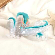 可爱卡通动物和花朵印花发夹，韩式发夹时尚发饰动物爪夹波西米亚风发夹 - 彩色 - 查看 7