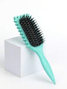 Set de cepillos definidores de rizo - Cepillos desenredantes y suavizantes para cabello rizado, textura suave, anti-frizz, para peinado diario para mujeres
