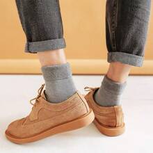 Winter Fashion Kit 6 Men's Women's Thick Wool Thermal Flexible Colorful Socks - Kit 3 (núcleos Sortidas)Feminina - View 10