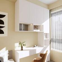 1 Cuộn Giấy Dán Tường Tự Dính Màu Pastel Mờ, Chất Liệu Vinyl, Thích Hợp Cho Phòng Khách, Tường Nhấn Phòng Ngủ, Trang Trí Nhà Cửa, Kệ Sách, Bàn Ăn, Trang Trí Tủ, Cải Tạo Nhà Bếp, Tạo Không Gian Ấm Cúng Cho Ngôi Nhà. - trắng - Xem 4