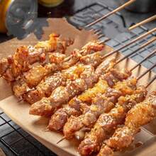 320 件/260 件/180 件一次性竹签，批发用于烧烤、烤肉串、烤鸡肉串、水果串