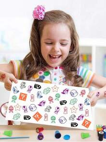 1 قطعة من ستامبات تزيين عيد الميلاد 10 قطع/20 قطعة/30 قطعة متنوعة للأطفال ستمبات الحبر الذاتي ستيمات ختم الوجه c صورة ألم البوم ديكور، سينيت سيل كيوت، تي شيرت أرقام وحرف لتزيين، وهدايا عيد ميلاد، مناسبة لهدايا أعياد الميلاد (الارتداء هو مكتب، الرسم المدرسي، العودة إلى المدرسة، المدرسة)، لوازم المدرسة - متعدد الألوان - مشاهدة 2