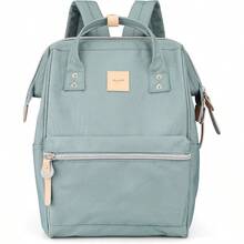 Mochila para portátil Himawari para mujeres y hombres, mochila de viaje con puerto de carga USB, resistente al agua, bolsa escolar y universitaria - 1881-sl-Regular - Ver 1