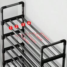 1件套2层/3层/4层/5层/6层简易鞋架门口多层家用鞋柜学生宿舍收纳柜鞋架
