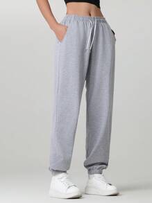 2 Packs Women's Athletic Running Pants - High-Waisted Outdoor Joggers, Lightweight Quick-Dry Sports Trousers For Yoga & Gym