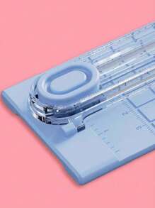 1 pièce Coupe-papier multifonctionnel A4 bidirectionnel, coupe-papier manuel portable avec règle, très adapté pour une utilisation dans les bureaux, les écoles et les salles d'étude