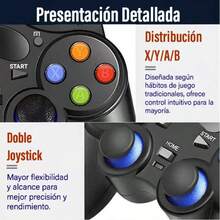 Multifunctional 2.4G Bluetooth Wireless Controller With Cell Phone Holder – Compatible With Android, IOS, Switch, P4, PC And More - Black - View 4