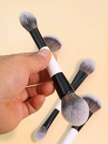 Bộ 4 cọ trang điểm hai đầu đa năng, dùng để tán kem nền, má hồng, phấn phủ, highlight, tạo khối và che khuyết điểm, dành cho nữ giới. Bộ cọ trang điểm, bộ dụng cụ trang điểm, bộ trang điểm hoàn chỉnh, bộ cọ trang điểm, bộ trang điểm đầy đủ, bộ quà tặng trang điểm, quà tặng kèm, cọ trang điểm chuyên nghiệp, bộ trang điểm hoàn chỉnh. - trắng - Xem 3