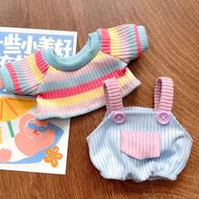 (Clothes Only) In Stock 10cm LinaBell Star Figure Changeable Outfit, 17cm Labobo Decorations Cute Colorful Changeable Clothes, Adorable Changeable Doll Overalls Set - Multicolor - View 9
