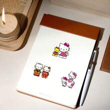 50PCS Funny Hello Kitty Anime Stickers Sanrio Decals DIY Motorcycle Travel Luggage Skateboard Classic Toy Cute Stickers, School Supplies,Back To School - Multicolor - View 8