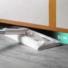 Flat Mop, Slouchy Mop, Dual-Use Dry And Wet, Kitchen And Bathroom Tile Hardwood Composite Floor Dust Removal Mop, Electrostatic Precipitator Mop Supplement, Cleaning Supplies, Cleaning Tools, School Supplies